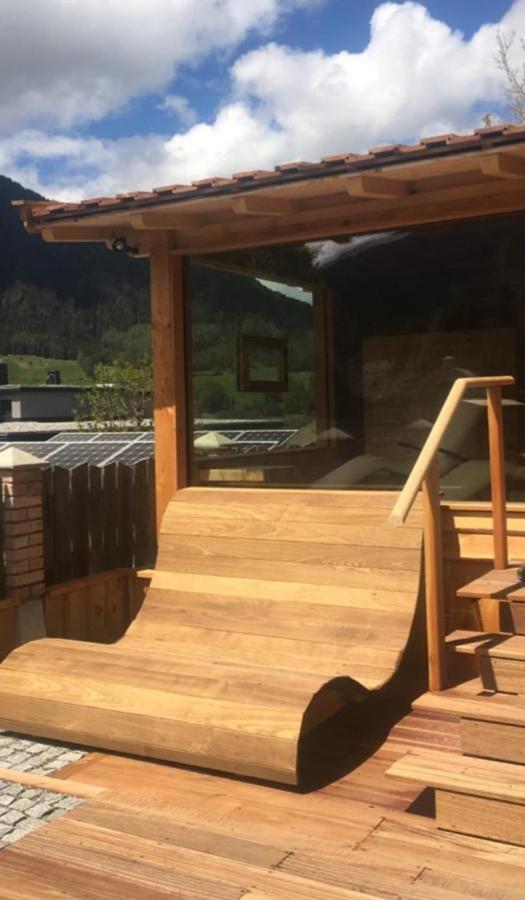 Chalet Gletscherblick Stubai Mieders Exterior foto